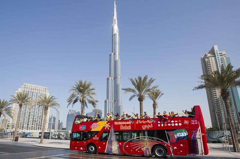Visite guidée de Dubaï en bus hop-on hop-off