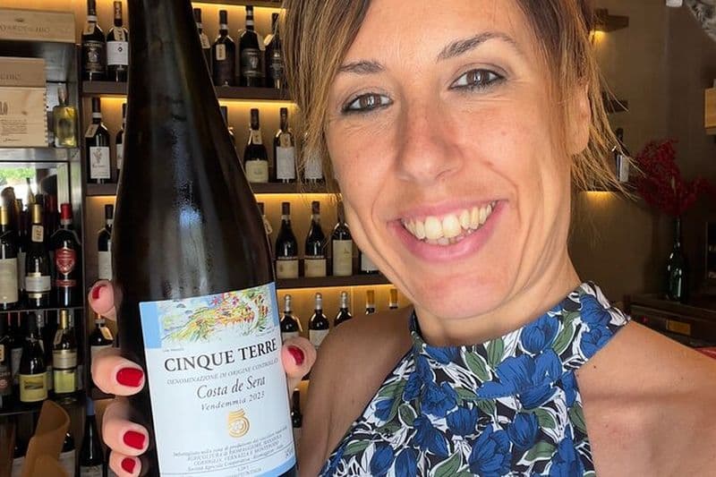 Dégustation de vins de Manarola avec Maria