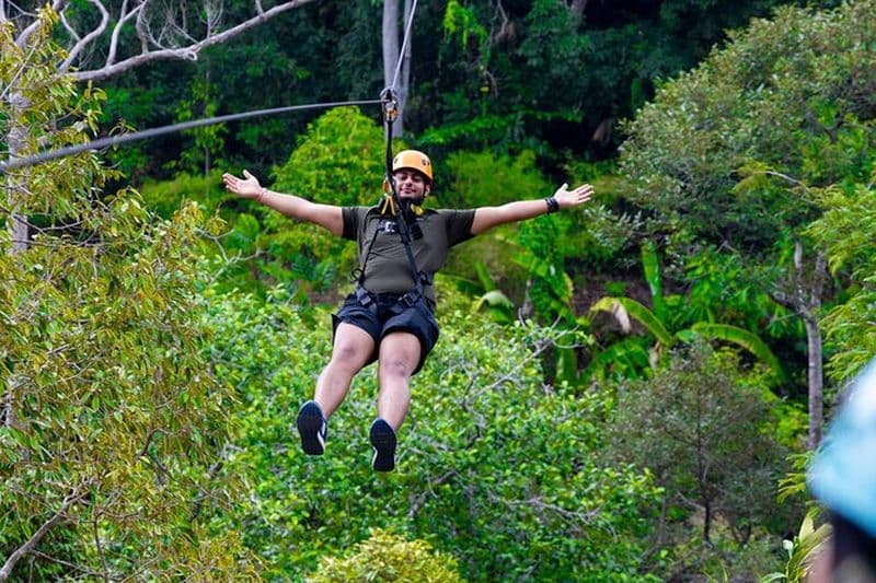 Phuket Zipline Adventure 18 Plateforme et VTT Jungle Tour