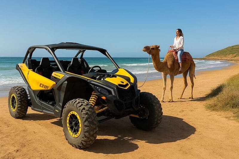 Tanger Buggy & Camel Aventure sur la plage