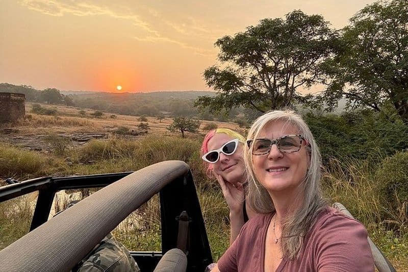 Jaipur à Ranthambore Tiger reserve Safari Excursion d'une journée All Inclusive