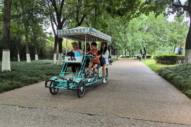 Xi'an: Visite historique et à vélo dans le parc du patrimoine du palais de Tang Daming