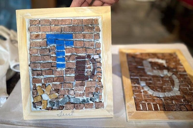 Expérience privée exclusive d'art en mosaïque sur le lac de Côme et Bellagio