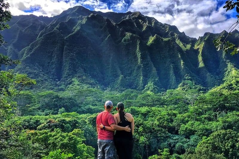 5 heures romantique Hawaii Jeep Tour