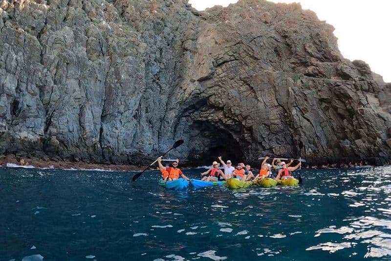 Visite guidée en kayak de la plage de Los Cristianos à Tenerife