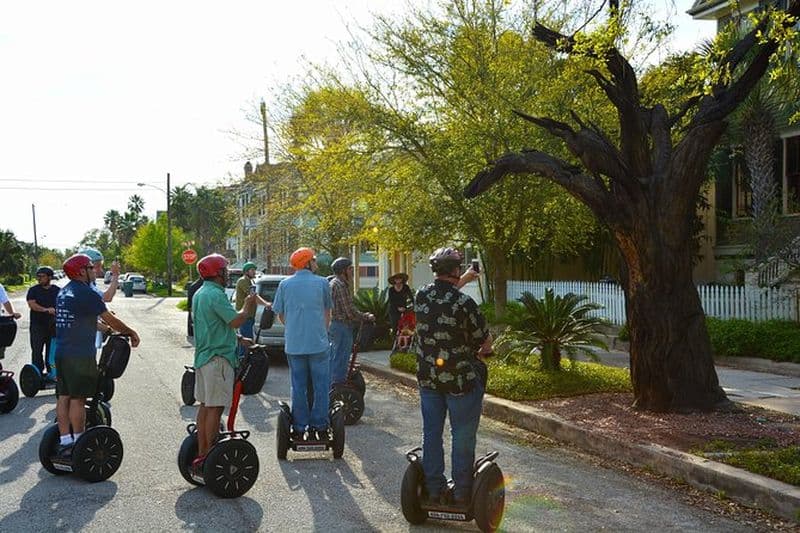 Visite en Segway des sculptures d'arbres de Galveston