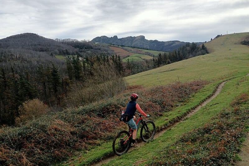 Visite en petit groupe de VTT à Saint-Sébastien