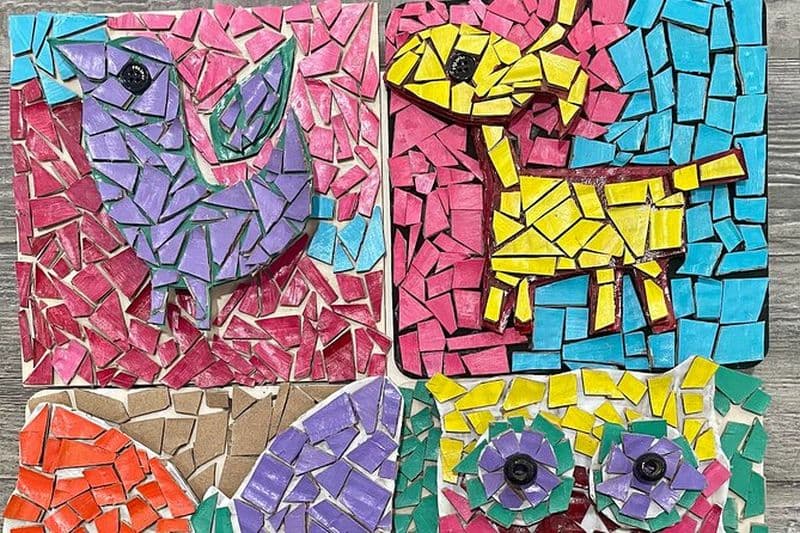 Atelier de mosaïque à Leander Texas