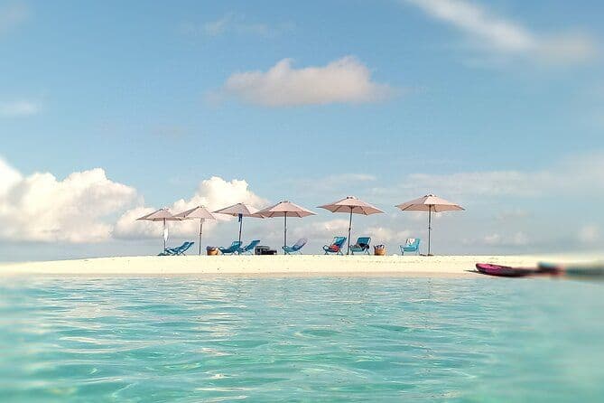 Malé Serenity Sandbank Snorkeling et coucher de soleil Vues