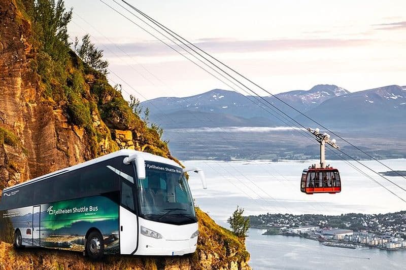 Téléphérique Tromso Fjellheisen avec navette aller-retour