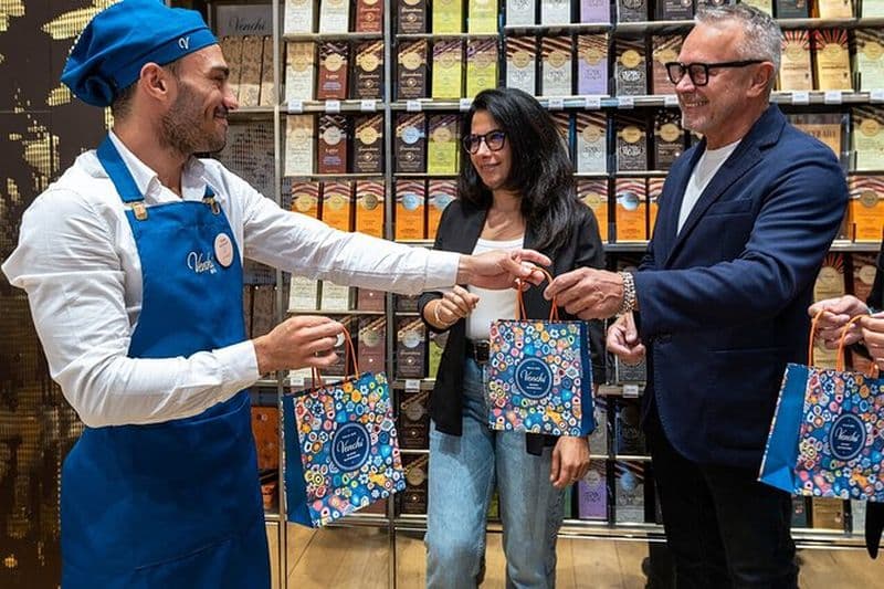Venchi Euroma2: Expérience de dégustation de chocolat à Rome