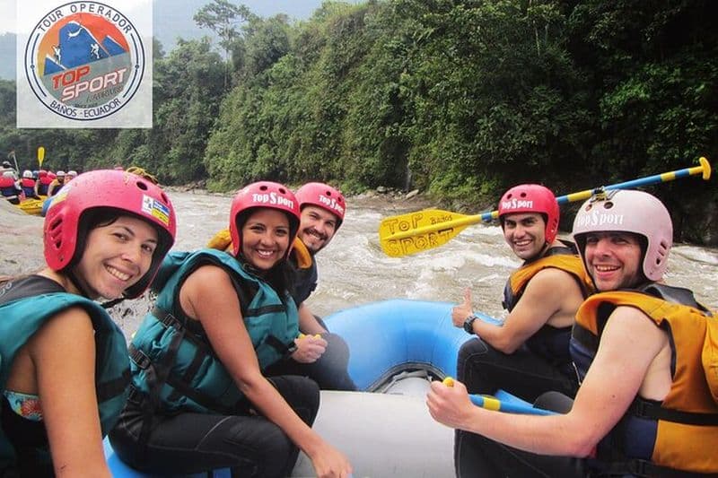 Rafting Baños Equateur niveaux III+ et IV