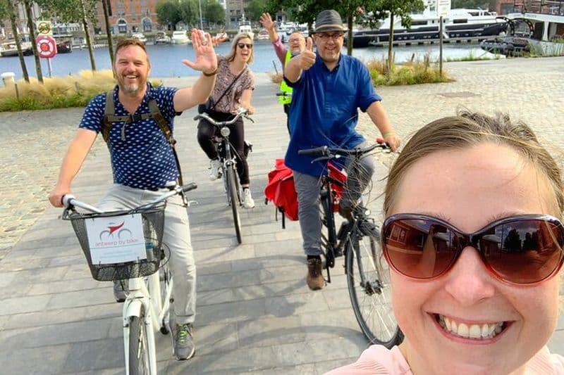 Visite guidée à vélo : 2 heures Les temps forts d'Anvers