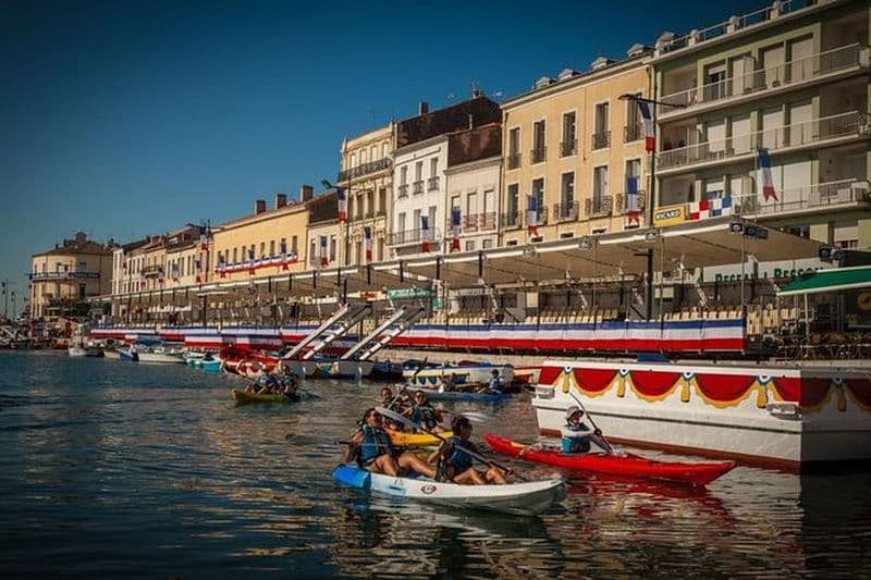 Excursion en kayak de mer de 3 heures sur les canaux de Sète