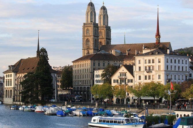 Visite à pied de Zurich avec croisière et téléphérique aérien