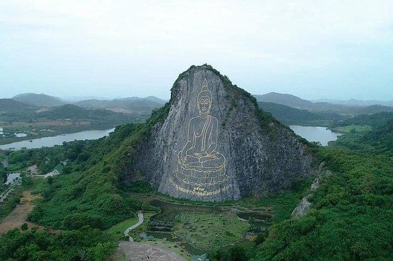 Selfie City & Temple Tours de Pattaya par Songthaew (Taxi local de Pattaya)