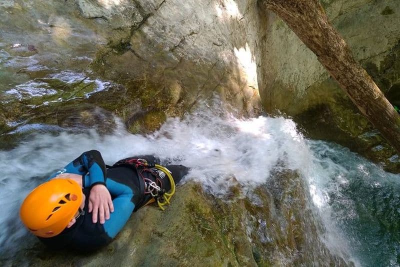 Canyoning sportif des Écouges bas en Vercors - Grenoble