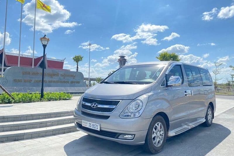 Taxi privé de Bangkok à Siem Reap