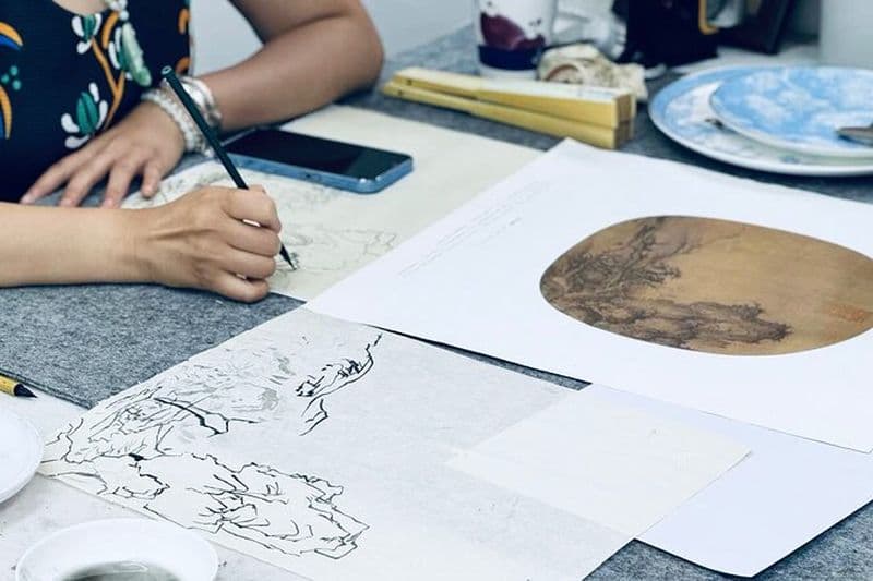 Shanghai : Expérience de peinture traditionnelle Chinoise Atelier