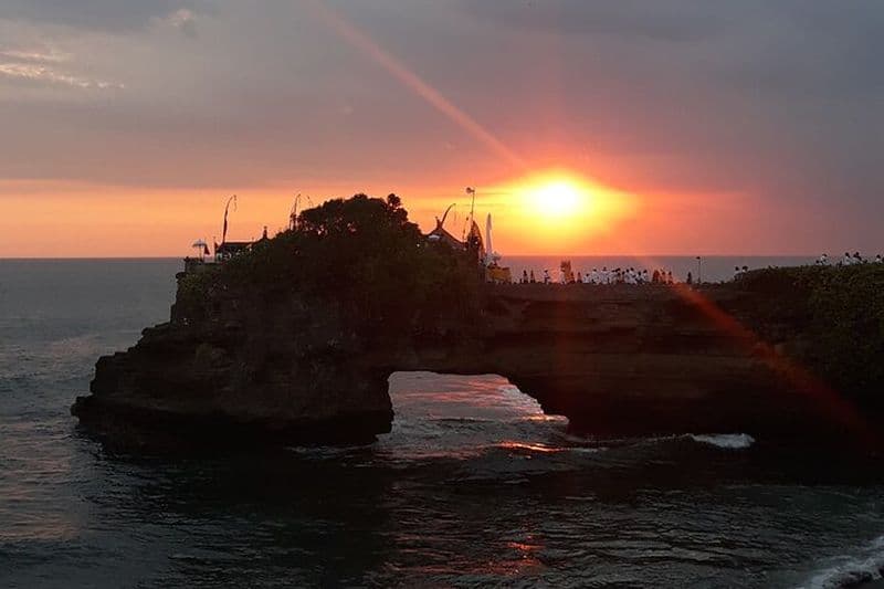 Tanah Lot et le temple royal, y compris la visite d'une journée de dégustation de chocolat