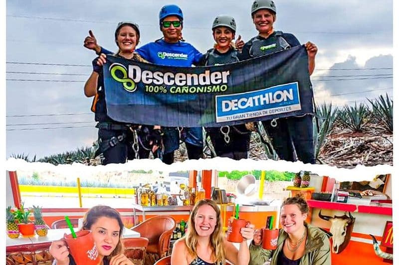 Aventure privée de canyoning au départ de Guadalajara, Jalisco