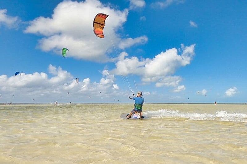 Cours privé de kitesurf à Cancun