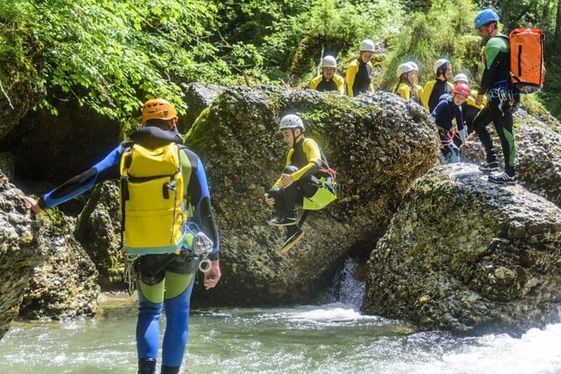Canyoning au Pied du Mont Blanc à Chamonix