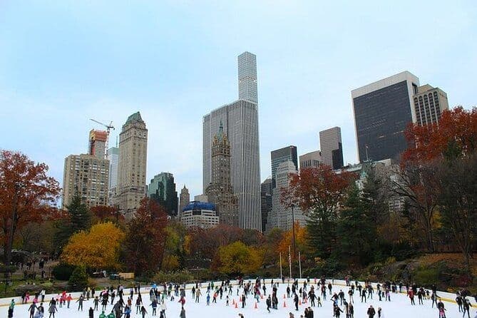 Patinage sur glace à Central Park et visite de la cathédrale Saint-Patrick