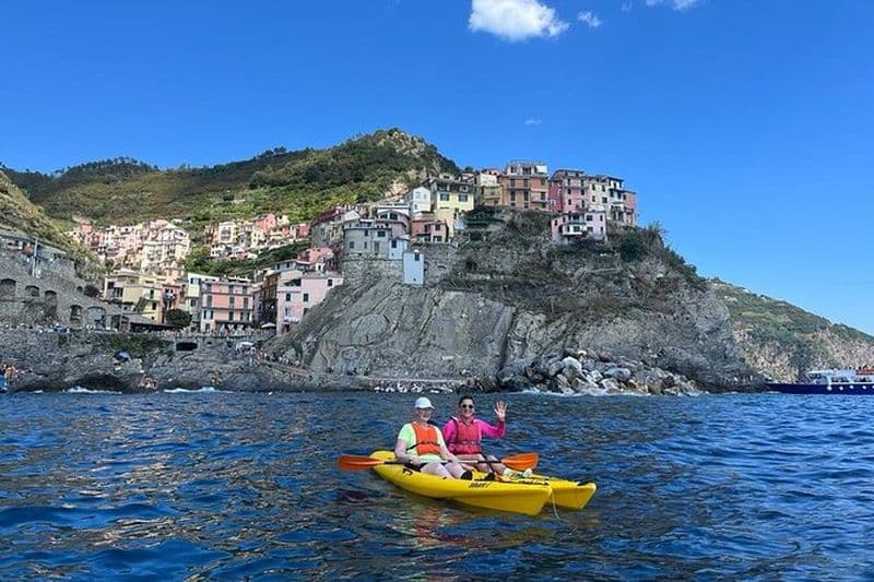 Aventure en kayak aux Cinque Terre au départ de Riomaggiore