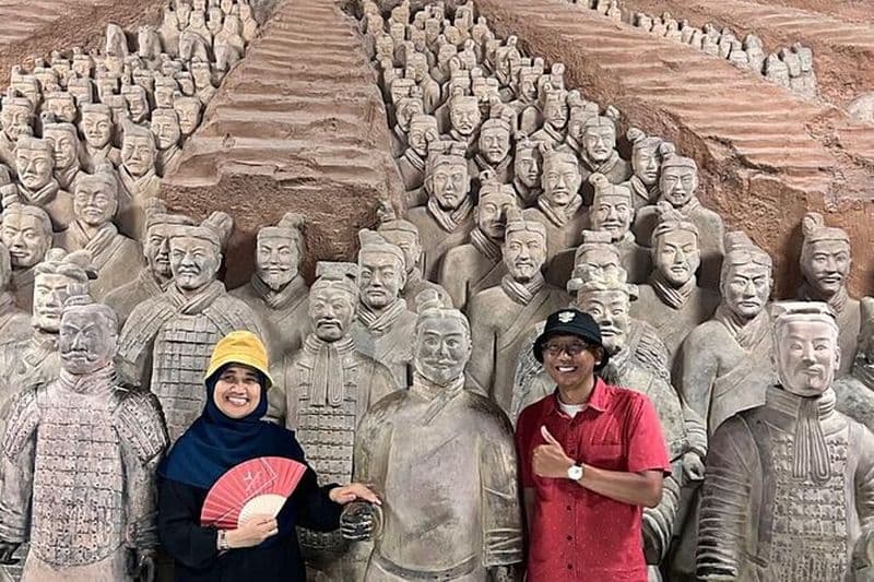 Visite privée de Xi'an : excursion d'une journée à l'armée de terre cuite et de à la grande pagode de l'oie sauvage