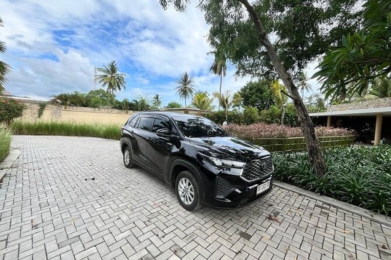 Location de voiture/van Lombok avec chauffeur privé