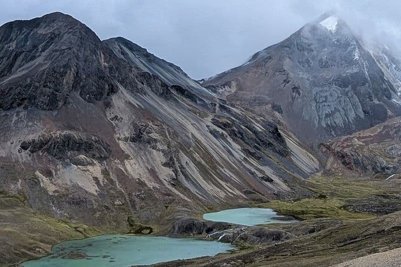 Randonnée dans les lagons de Charquini et Huayna Potosí (côté ouest)