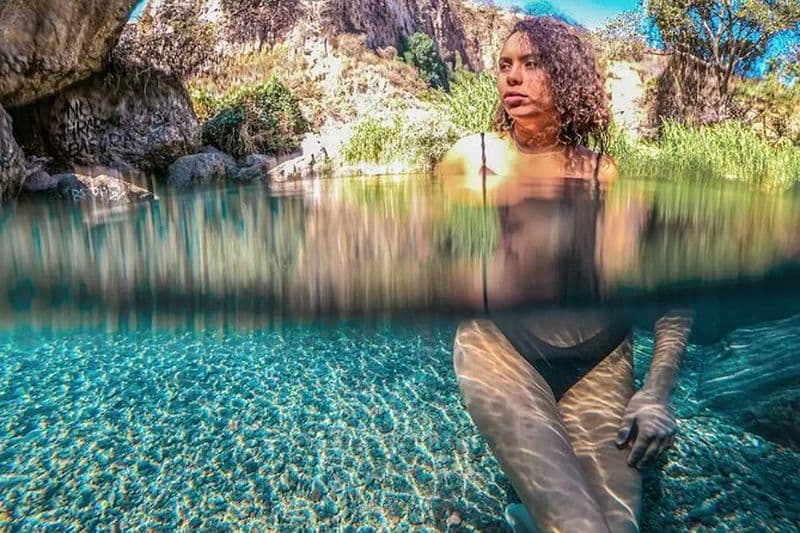 Randonnée et baignade dans les sources fraîches et les cascades de Guadalajara