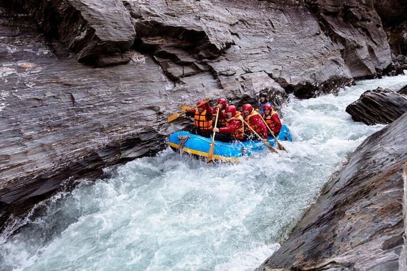 Rafting en eau vive à Queenstown Shotover River
