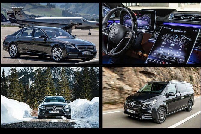 Transfert privé en limousine de l'aéroport de Belgrade au centre-ville de Belgrade