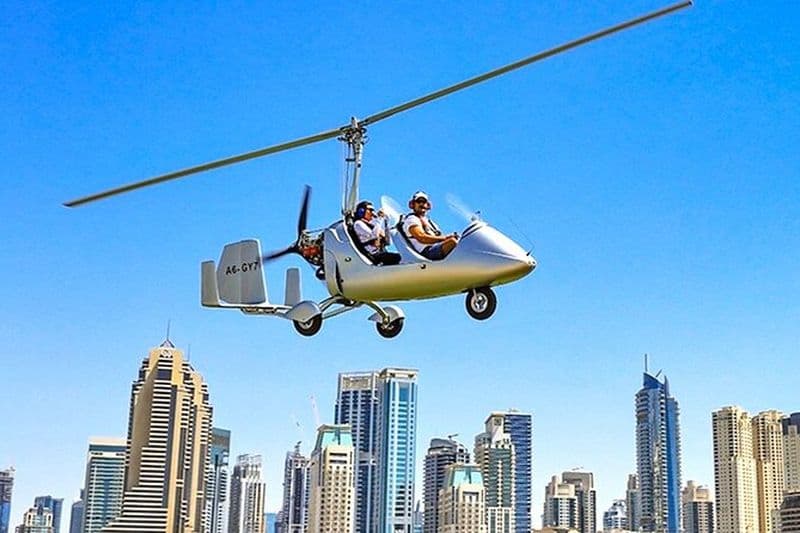 Vol privé en gyrocoptère de 20 minutes