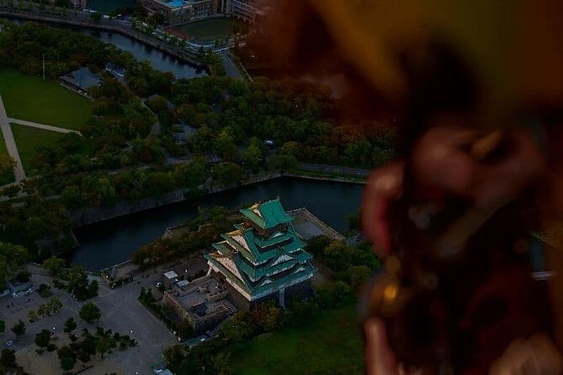 Excursion privée en hélicoptère à Osaka avec vue sur le ciel