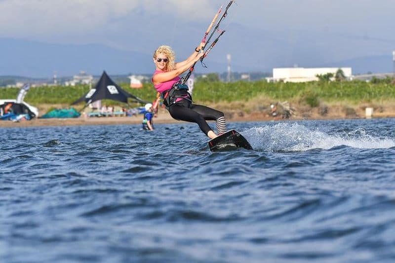 Kitesurf et planche à voile en Sicile dans la lagune de Lo Stagnone