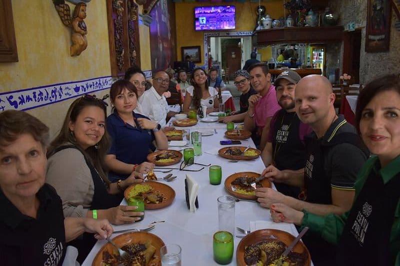 Visite à pied de Puebla avec dégustation de cuisine de rue