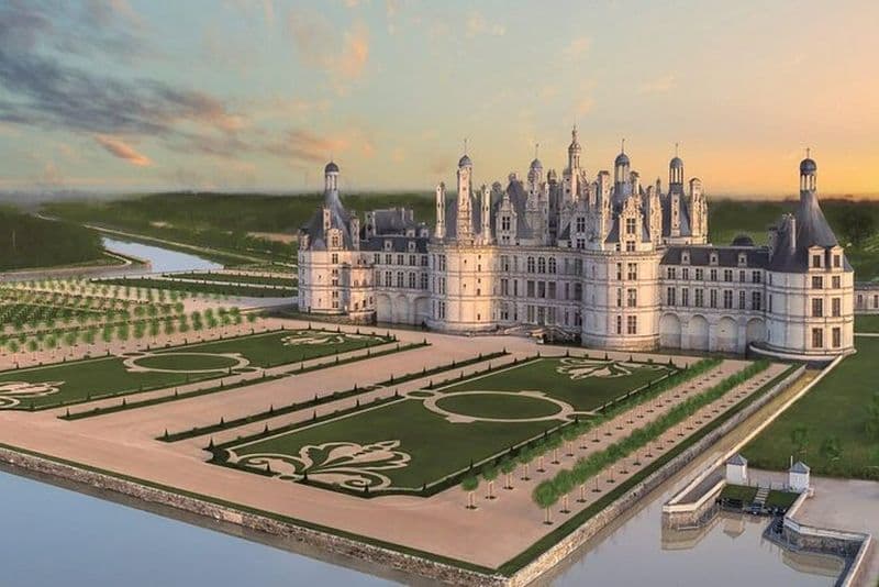 Billet Visite privée d'une demi-journée du château de Chambord au départ de Tours France