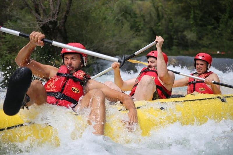Rafting sur la rivière Cetina au départ de Split ou du village de Zadvarje