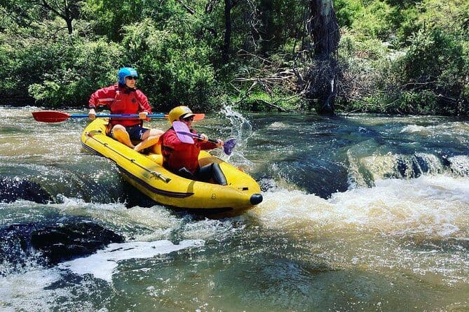 Expérience de rafting d'une demi-journée sur la rivière Yarra