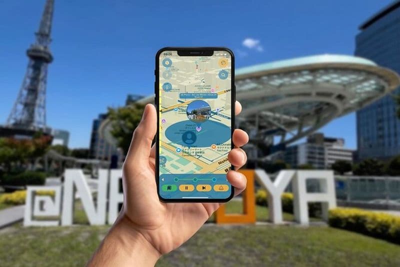 Nagoya : Un rêve de dragon GPS App Walking Tour Mobile Game