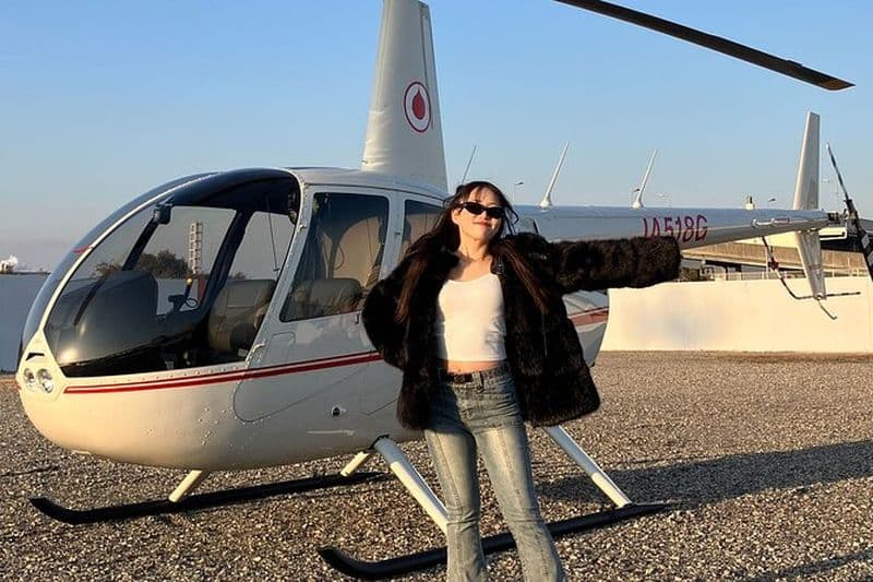 18 - Visite en hélicoptère de Min Osaka : expérience du patrimoine culturel