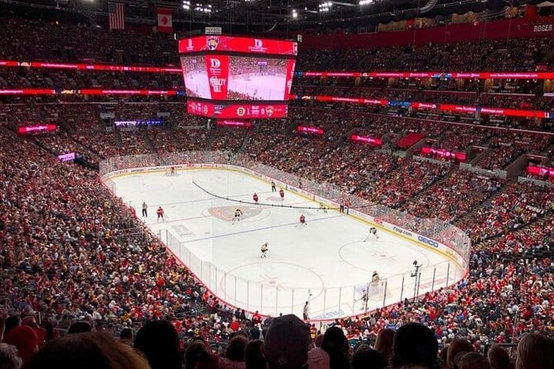 Match de hockey sur glace des Panthers de la Floride à l'Amerant Bank Arena