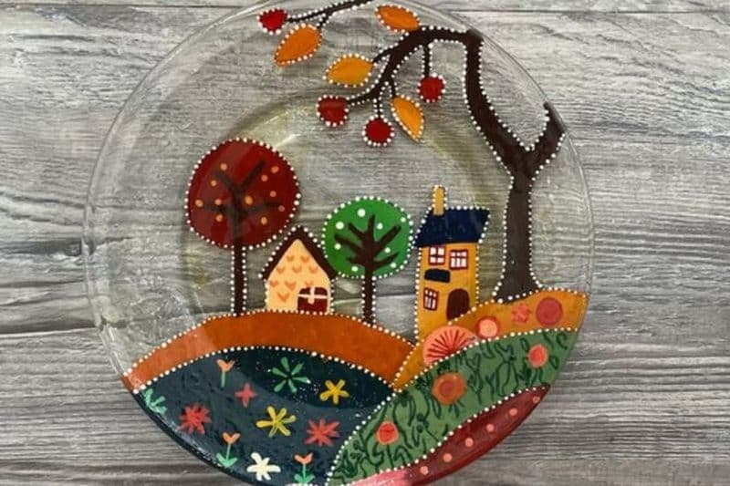 Atelier de peinture et de gorgée