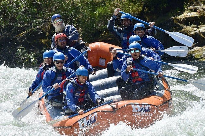 Excursion de rafting en eau vive d'une demi-journée à South Fork au départ de Lotus (classe 2-3 +)