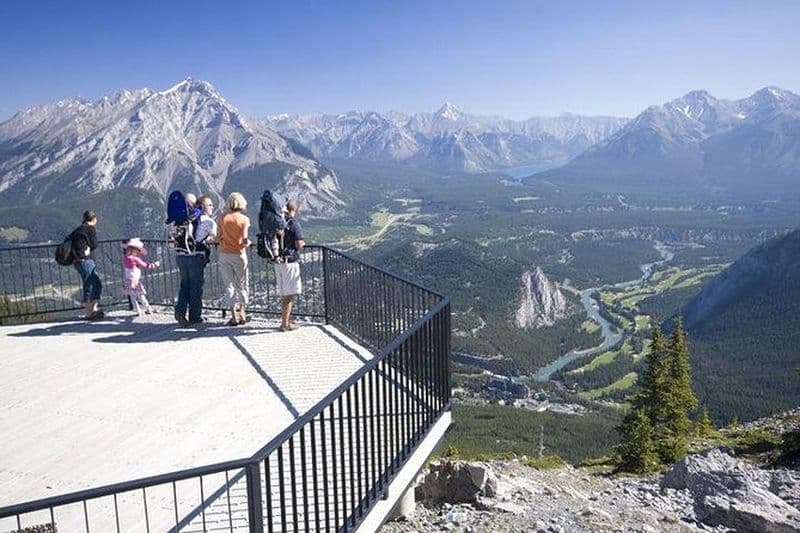 Visite de Banff avec gondole et croisière sur le lac - aller-retour au départ de Banff