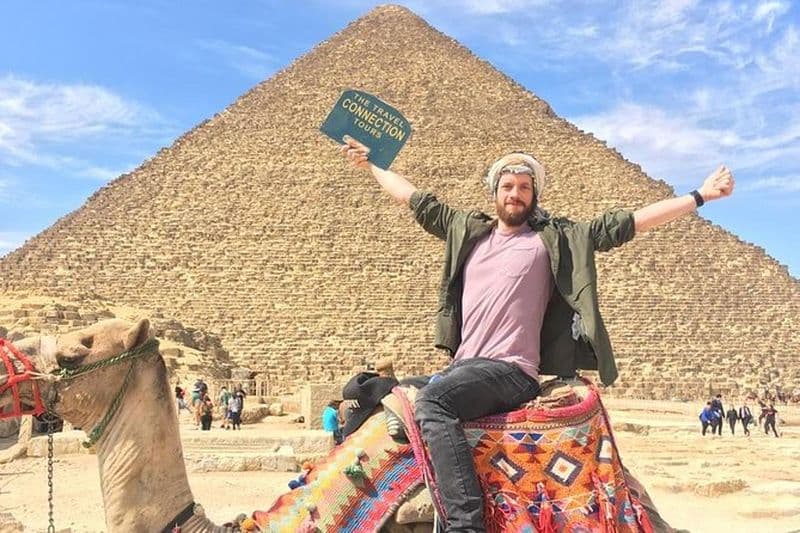 Balade à dos de chameau et à cheval aux pyramides