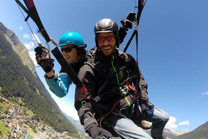 Klosters Tandem Vol en Parapente au départ de Gotschna